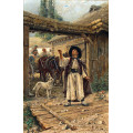 РЕПРОДУКЦИИ НА КАРТИНИ Ще вали (1883)